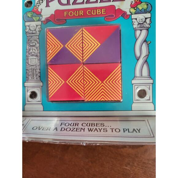 Binary Arts Almost Impossible 4 Cube puzzle- New in Package - 19994 - Picture 2 of 4